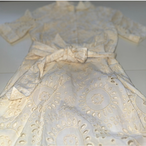 Zara Embroidered Shirt Dress Size XS - Picture 8 of 9